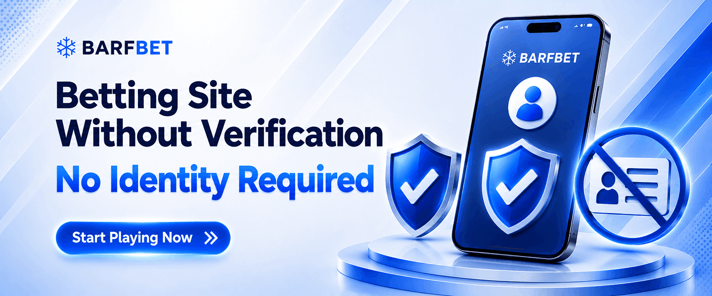 Betting site without identity verification